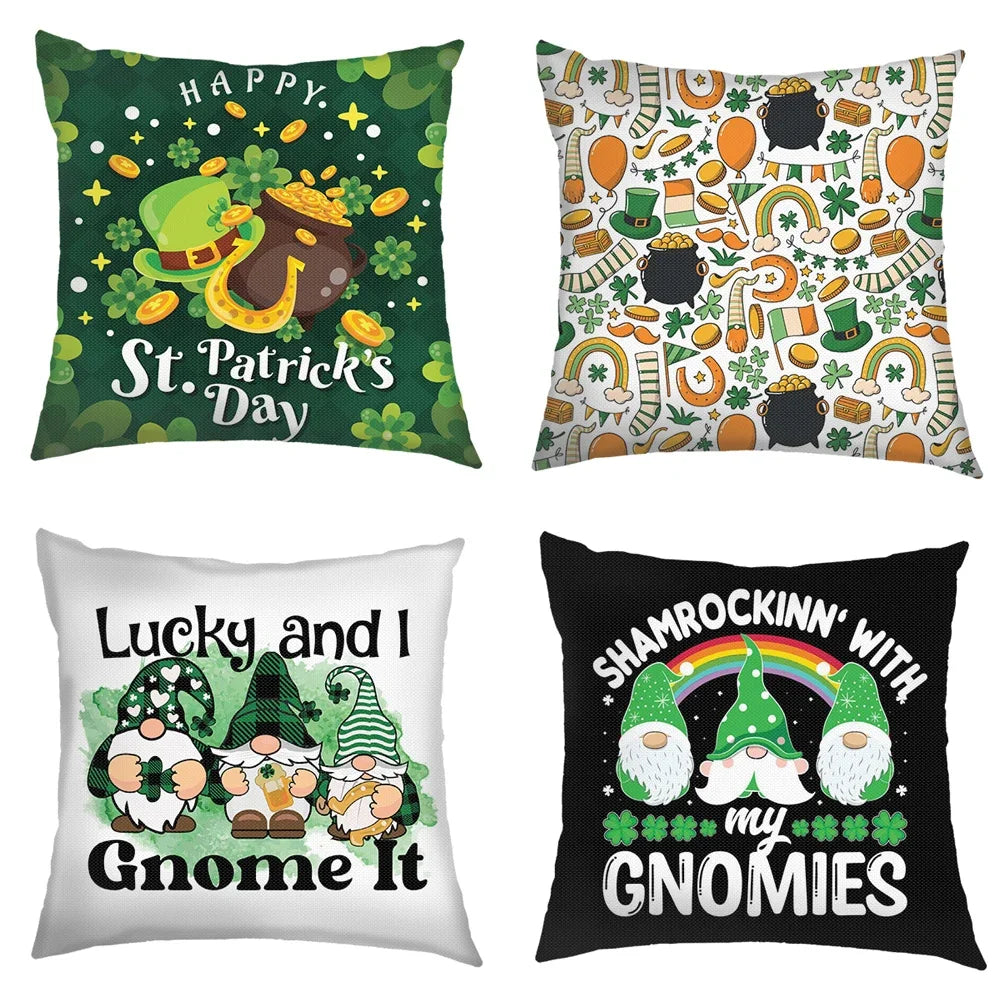 St. Patrick’s Day Print Cushion Cover