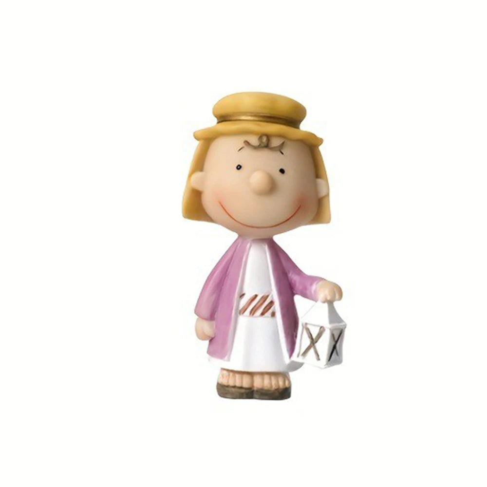 Crafts resin peanut Christmas tree cartoon ornaments custom For The Holidays The Christmas figurines Pageant Peanuts Nativity Se