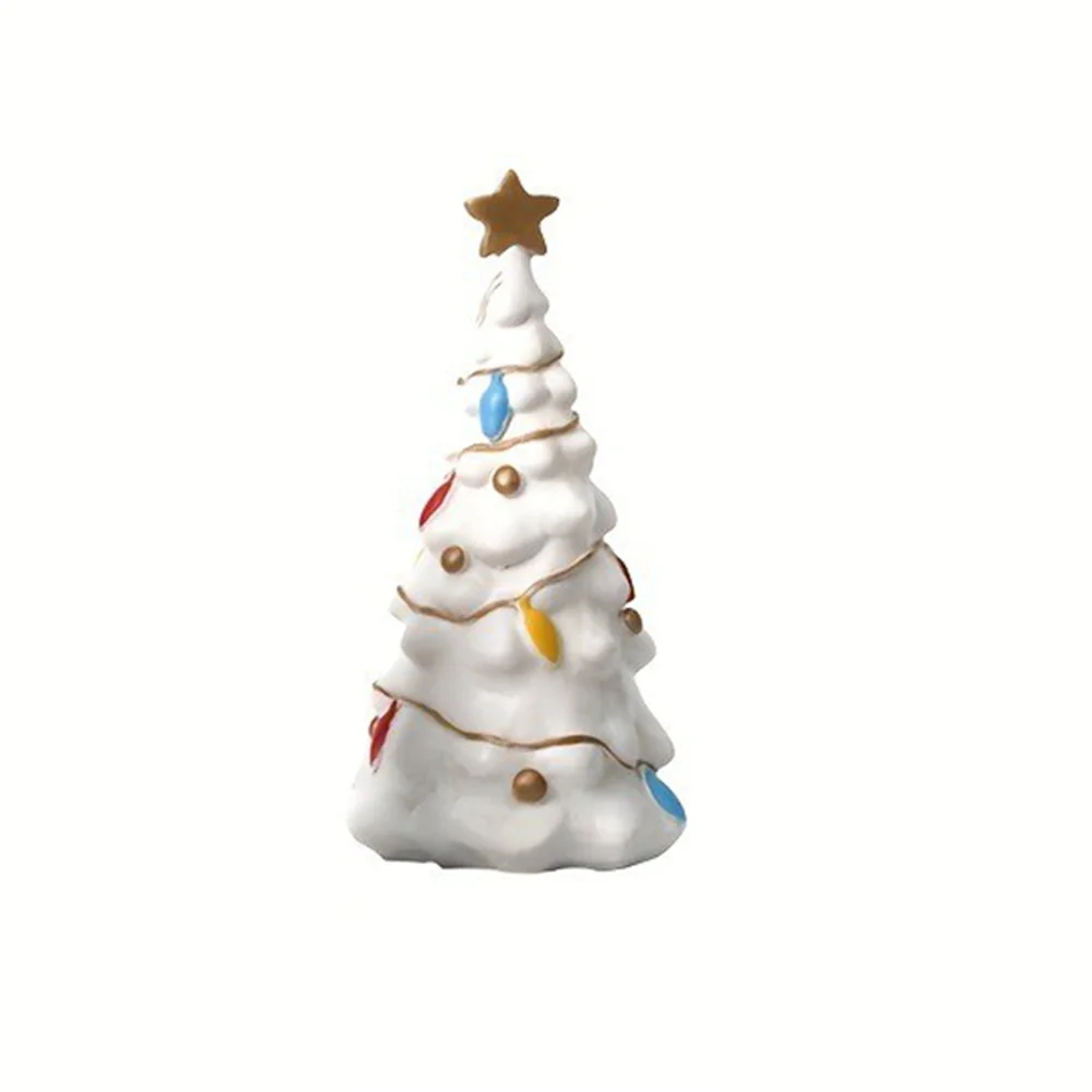 Crafts resin peanut Christmas tree cartoon ornaments custom For The Holidays The Christmas figurines Pageant Peanuts Nativity Se