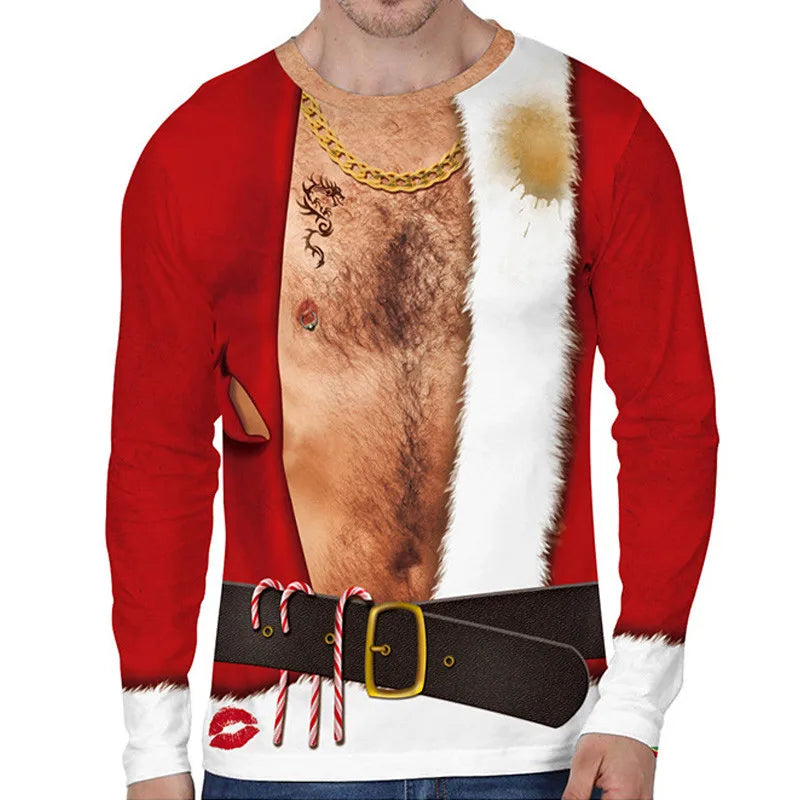 New Funny Ugly Christmas Sweater Unisex Men Women Vacation Pullover Sweaters Jumpers Tops Novelty Autumn Winter Clothing