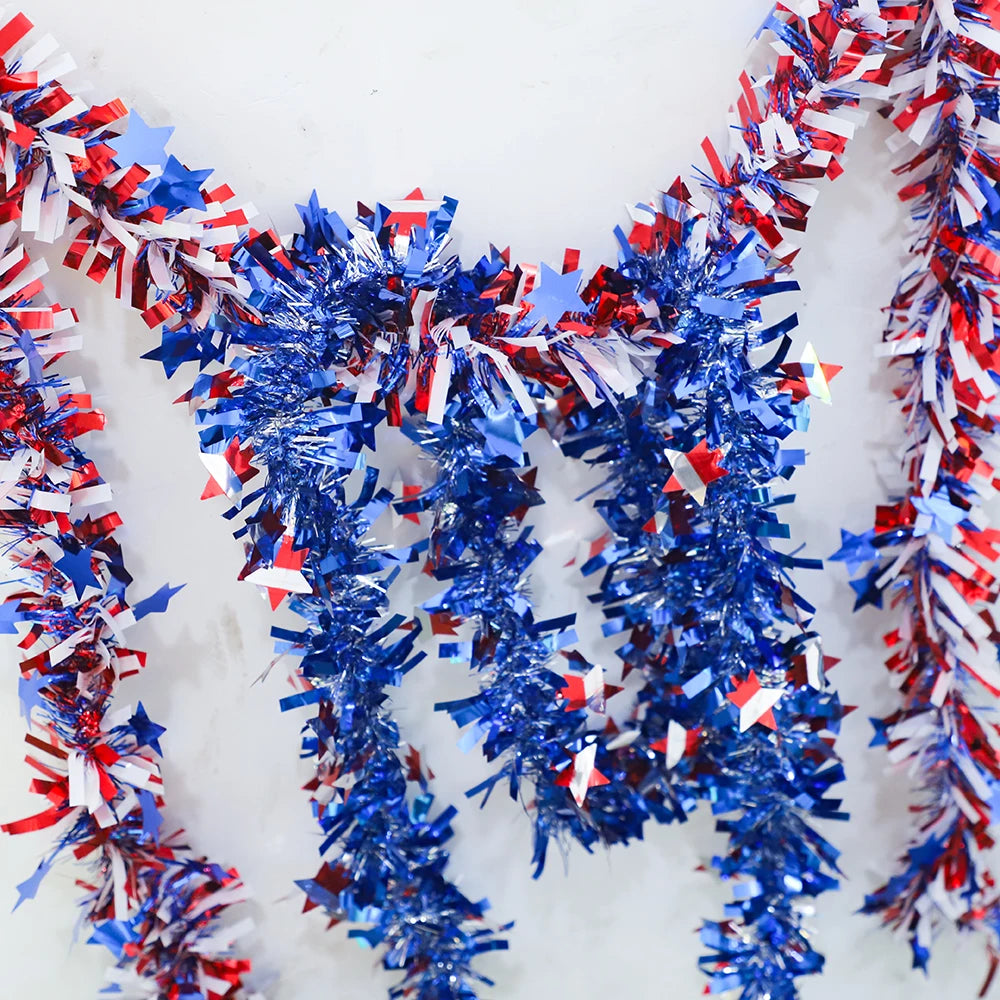 4th of July Garland Banner