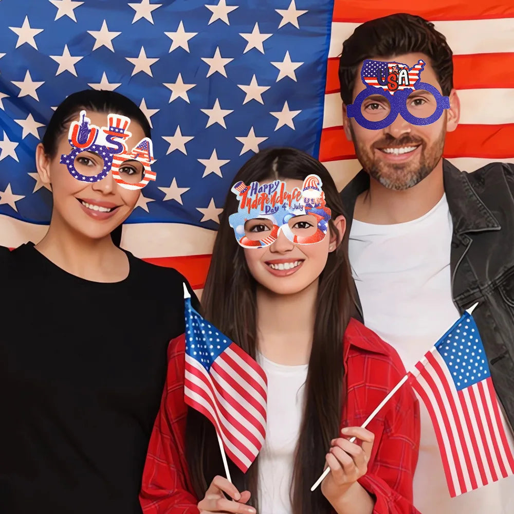 American Independence Day Party Glasses