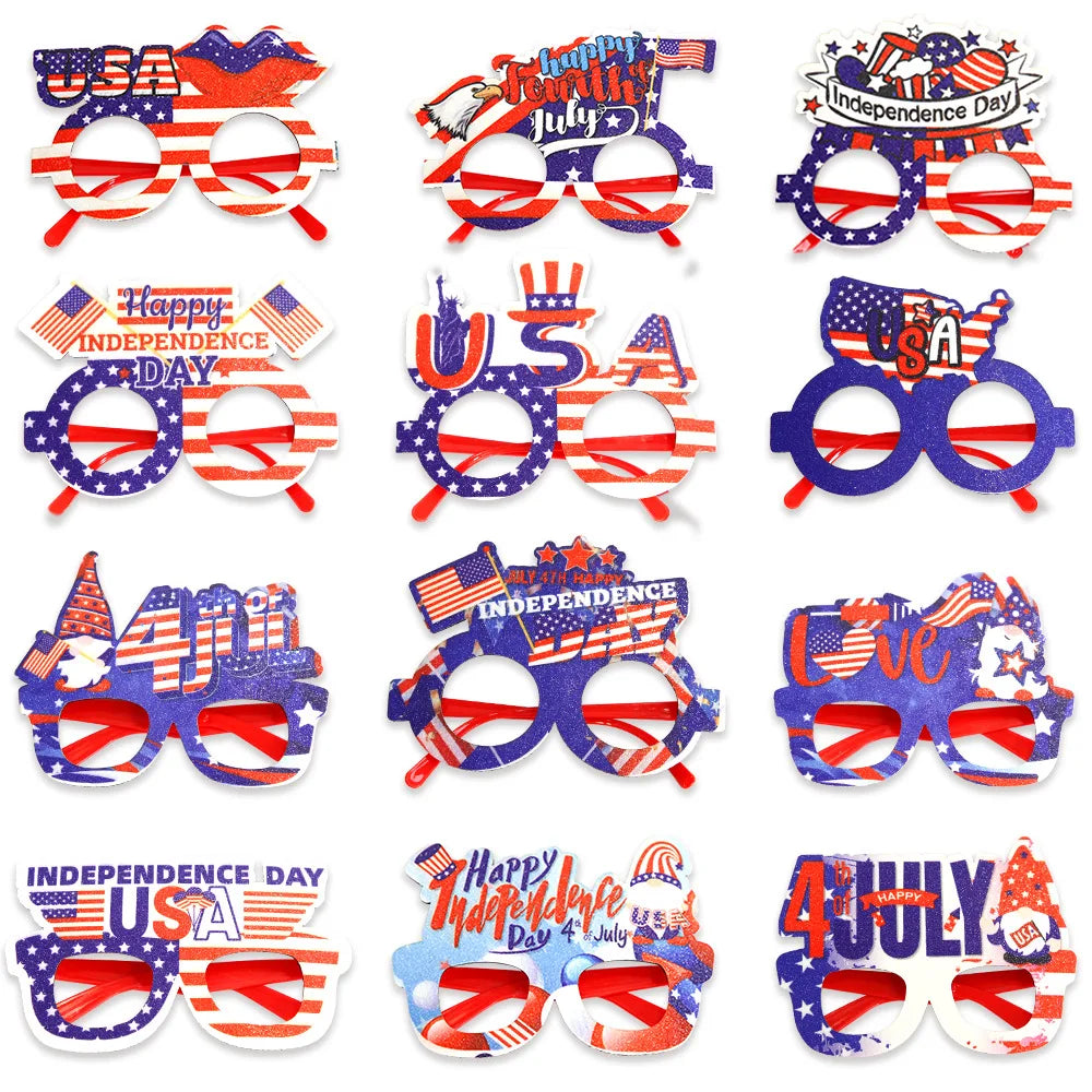 American Independence Day Party Glasses