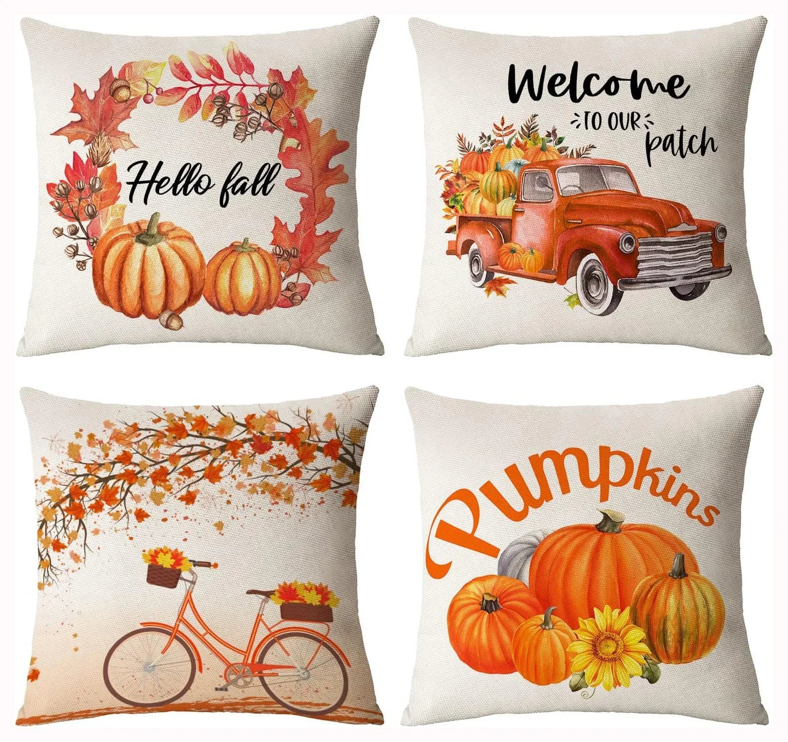 Thanksgiving Decorative Cushion Cover 18*18inch