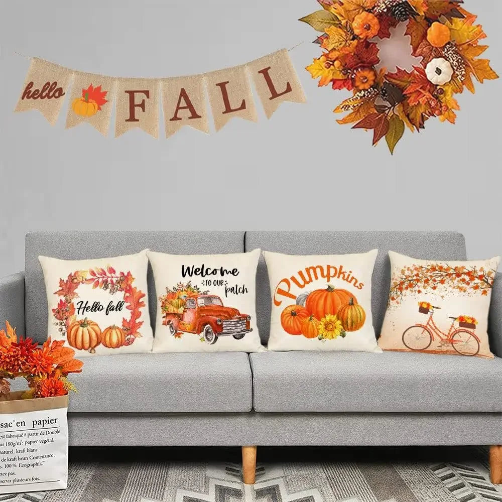 Thanksgiving Decorative Cushion Cover 18*18inch